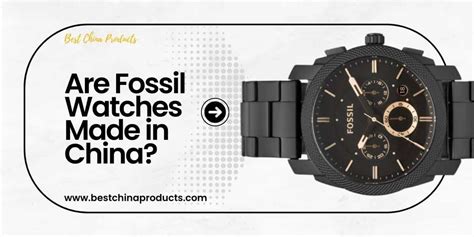 where are fossil watches made china